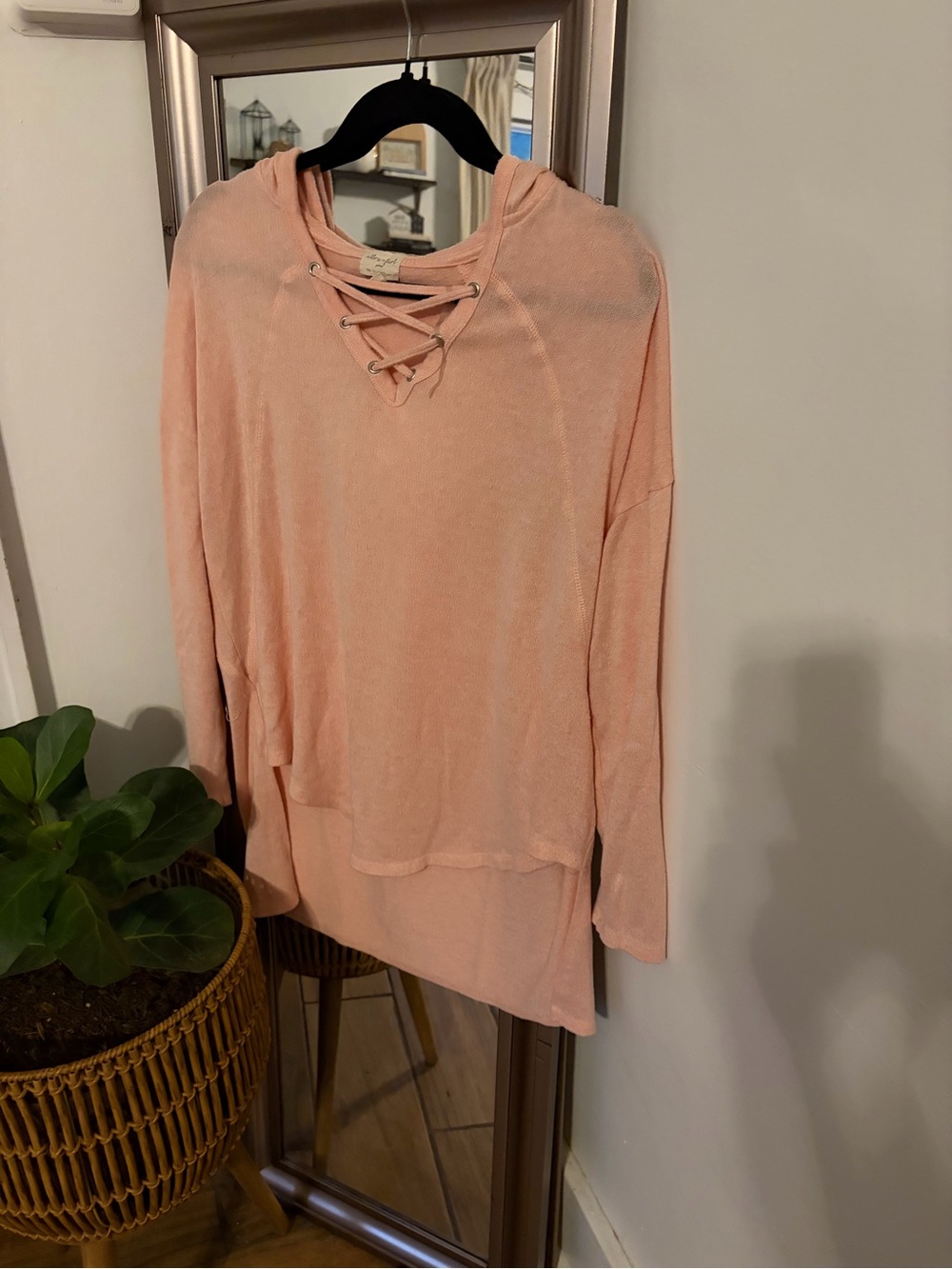 Ultra flirt plus pink knitted top